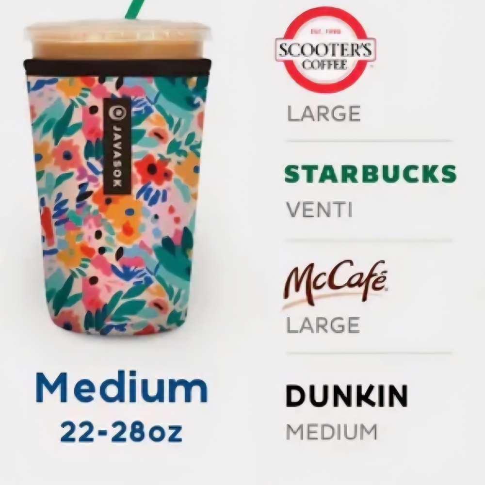 Javasok MEDIUM size Pink Tie-Dye Cup Sleeve - Picture 2 of 2